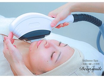 ディアスマイル(Dear.smile)の写真/【完全個室◎】6種のフィルター＆6種のモードでシミにオーダーメイドアプローチ◎土台も整えて結果重視◎