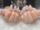 ステラネイル 渋谷(Stella nail)の写真/《OPEN記念クーポンあり》イベントは誰よりも可愛く！キラキラ映えるワンホンネイルで視線を独り占め♪