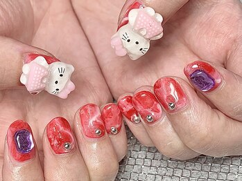 ネイルマフィア 原宿(NAIL MAFIA)/でかパーツキティ