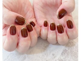 ～秋色フレンチネイル～