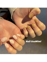 ネイル ウサミミ(Nail UsaMimi)/バイカラーネイル