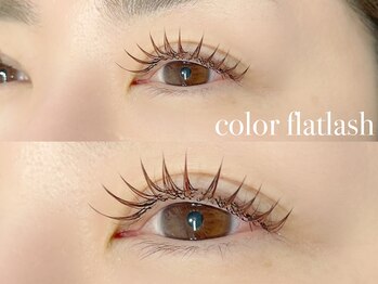 クプアイラッシュ 新宿店(qup eyelash)/カラーフラットラッシュ 140本