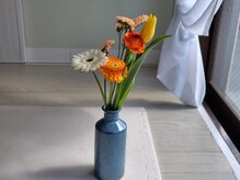 癒しの手/白いガーベラ