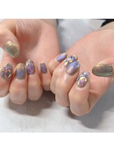 ブラン(blanc)/マグネットフラワーネイル