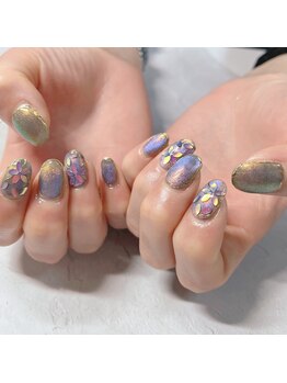 ブラン(blanc)/マグネットフラワーネイル