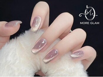 モアグラム 渋谷道玄坂店(More Glam)/マグネットネイル ワンカラー