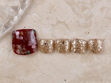 ショコ アンド ラム(Syoko&Lum)/☆ニュアンスフラワーネイル☆