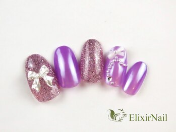 エリクサーネイル 西武新宿(Elixir Nail)/定額a シンプル/クーポン使用