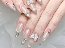 シーアンドビーネイル(C&B Nail)/長さだし持ち込みデザイン