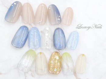 ラグジュアリーネイルズ カワグチ(Luxury Nails Kawaguchi)の写真/【パラジェル取り扱いサロン】リピーター続出。自爪をいたわる上質ネイルを提供♪高技術で綺麗な仕上がり！
