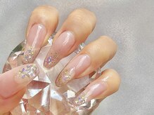 ミュウ(nail&eyelash salon Myu)/ラメ×ニュアンスネイル