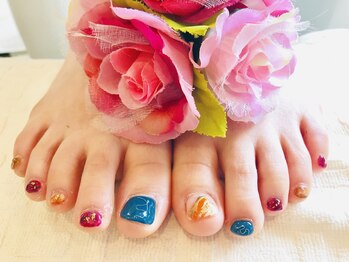 アシメトリーネイル（フット）