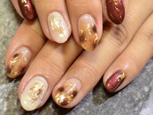 ネイルサロン プルミエール(Premiere)/ニュアンスレオパード