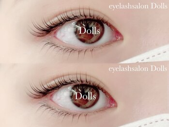 トータルビューティーサロン ドールズ(total beauty salon Dolls)/ナチュラルにぱっちり目♪