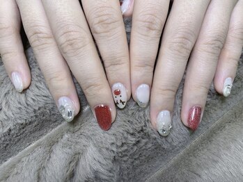 マーチ(March)/クリスマスネイル