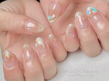 マインサロン(MEIN Salon)/チーク×うるうるネイル