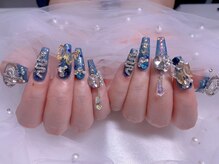 スノーネイルサロン 新宿店(Snow nail salon)/ブルーネイル