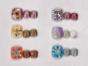 イーストハムアネーロネイル(EAST HAM anello nail)/フットデザイン¥11,000