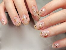 ネイルアイラッシュサロン ジョアアンジェ 難波店(joie ange)/シンプルネイル　オフィスネイル