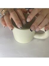 イオネイルセカンド(io nail 2nd)/ハート×フレンチネイル