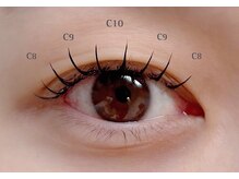 カクテル(COCKTAIL)/LEDマツエク 120本