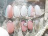 人気No.2《Art.3～5本》定額華やかコース￥7,139+￥1,100でパラジェル変更可