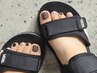 2本アート付きフットコース【フットバス付き】　￥6500