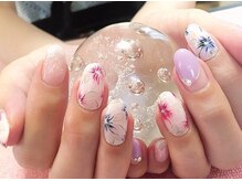 ネイルサロンオーパス(OPUS)/ニュアンスフラワー☆