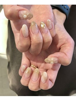 ピンクベージュ パール