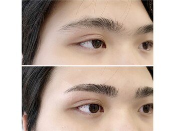 メンズビューティーカフェザパーム 大阪梅田(MEN'S BEAUTY CAFE×THE PERM)/メンズ眉毛Wax＆パーマ