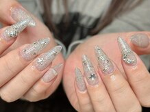 ウサギネイル 新大久保店(usagi nail)/キラキラネイル