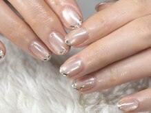 グロスネイル(gloss nail)/ガラスフレンチネイル