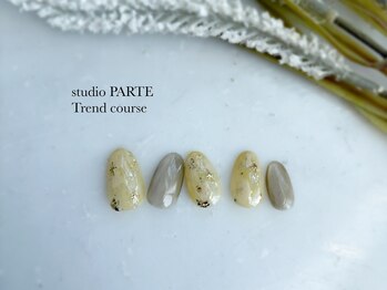 スタジオパルテ ネイルアイラッシュ(studio PARTE)/定額ハンド トレンドコース