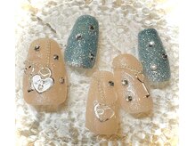 エレノア/定額デザイン・鍵ネイル