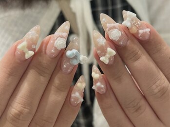 ネイルアヴァンス 京橋店(Nail AVANCE.)/ゴテゴテパーツネイル！