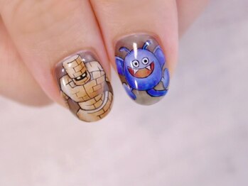 ラルネイル 大宮(Lull. nail)/＊キャラクター＊手描きアート＊