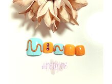 アネモネ(ANEMONE)/popなうねうねネイル☆