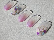 プレンティー 北千住西口店(plenty)/紫陽花ネイル