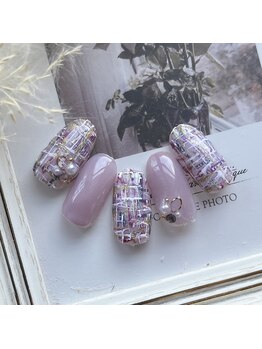 セプトネイル 函館店(SEPT NAIL)/９月大人可愛いサンプル　6930