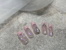 プティ アイビューティ 京橋店(peTiT eyebeauty)/フレンチ　リボン　ワンホン