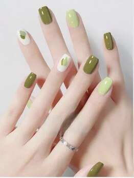 ヘブン ネイル 鶯谷(HEAVEN Nail)/オリーブネイル