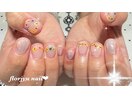 ドライフラワーnail