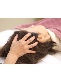 ヘッドスパで癒されたい