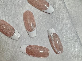 ミュウ(nail&eyelash salon Myu)/マグネット×フレンチネイル