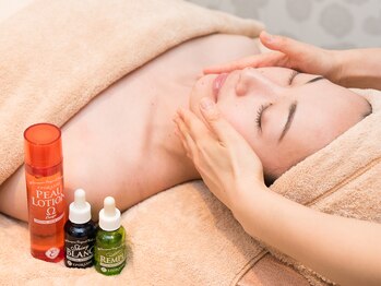 トリプルサンショップ 京都店/お顔からデコルテまでマッサージ