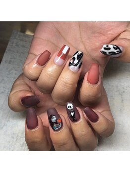 モレリア(morelia)/ハロウィンネイル