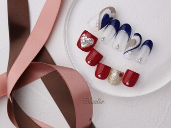 ネイルサロン ブランロール 白金店(Nail Salon Blanl'or)/大人可愛いバレンタインネイル
