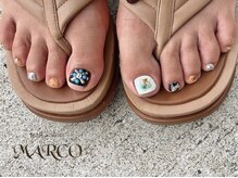 ネイルサロン マルコ(nail salon MARCO)/ボヘミアンフットネイル