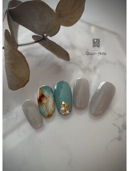 クィーンアン(Queen Anne)/定額デザイン￥6,980
