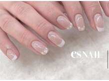 エスネイル 新宿西口店(es NAIL)/ガーリーフレンチ